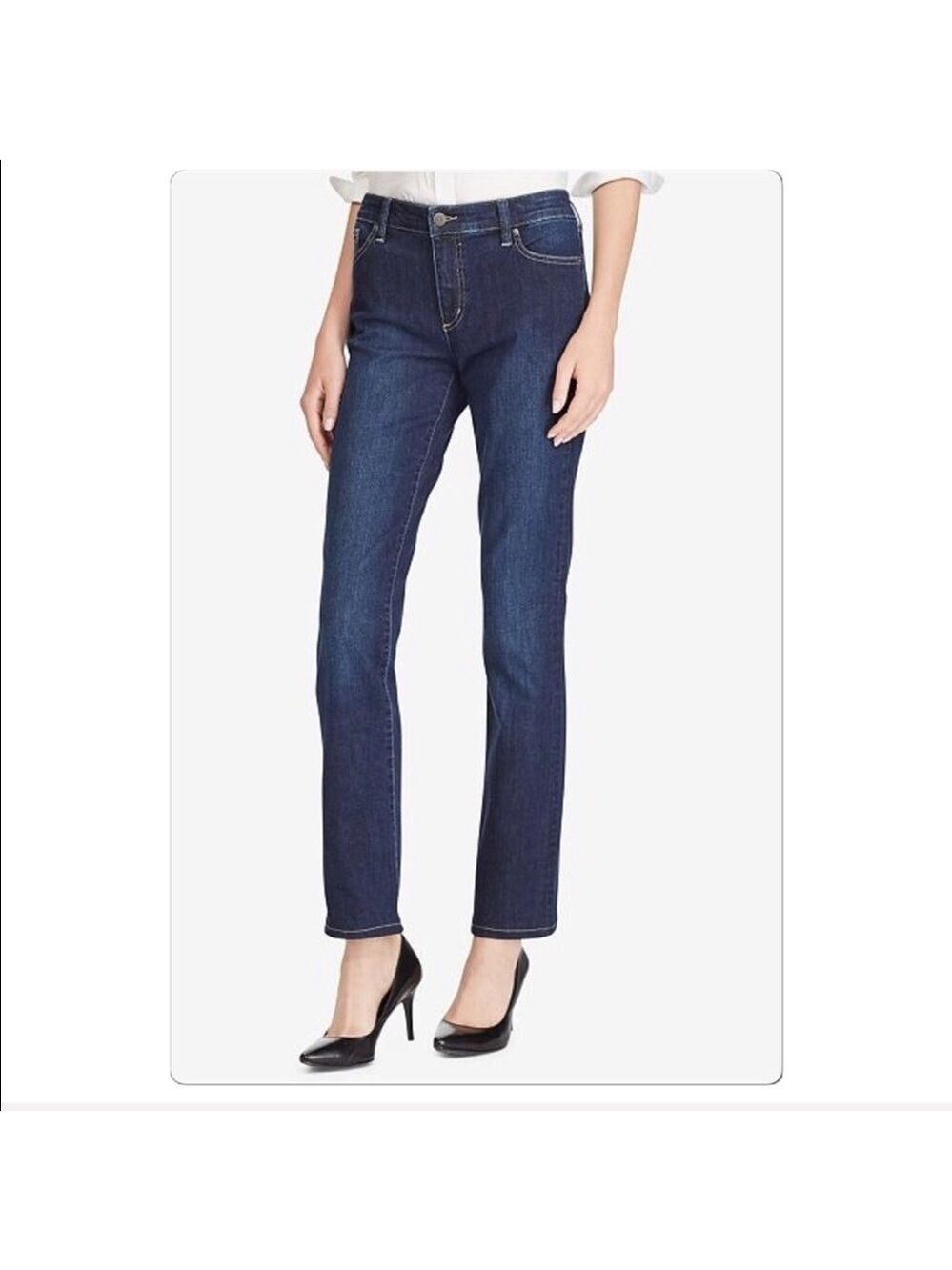LAUREN Ralph Lauren petite Modern Straight jeans size 10P